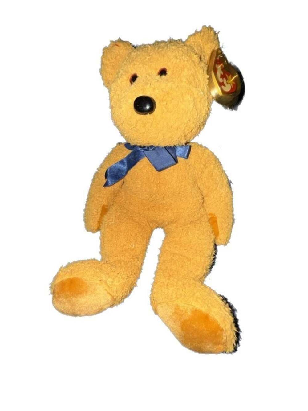Ty The Beanie Buddies Collection Fuzz Bear Plush 1999